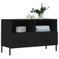 vidaXL Mobile Porta TV Nero 80x36x50 cm in Legno Multistrato vidaXL Mobile Porta TV Nero 80x36x50 cm in Legno Multistrato