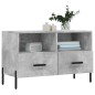 vidaXL Mobile per TV Grigio Cemento 80x36x50 cm Legno Multistrato vidaXL Mobile per TV Grigio Cemento 80x36x50 cm Legno Multistrato