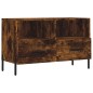 vidaXL Mobile Porta TV Rovere Fumo 80x36x50 cm in Legno Multistrato vidaXL Mobile Porta TV Rovere Fumo 80x36x50 cm in Legno Multistrato
