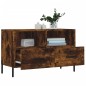 vidaXL Mobile Porta TV Rovere Fumo 80x36x50 cm in Legno Multistrato vidaXL Mobile Porta TV Rovere Fumo 80x36x50 cm in Legno Multistrato