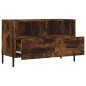 vidaXL Mobile Porta TV Rovere Fumo 80x36x50 cm in Legno Multistrato vidaXL Mobile Porta TV Rovere Fumo 80x36x50 cm in Legno Multistrato