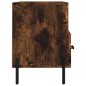vidaXL Mobile Porta TV Rovere Fumo 80x36x50 cm in Legno Multistrato vidaXL Mobile Porta TV Rovere Fumo 80x36x50 cm in Legno Multistrato