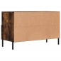 vidaXL Mobile Porta TV Rovere Fumo 80x36x50 cm in Legno Multistrato vidaXL Mobile Porta TV Rovere Fumo 80x36x50 cm in Legno Multistrato