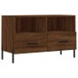 vidaXL Mobile Porta TV Rovere Marrone 80x36x50 cm in Legno Multistrato vidaXL Mobile Porta TV Rovere Marrone 80x36x50 cm in Legno Multistrato