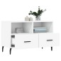 vidaXL Mobile Porta TV Bianco 80x36x50 cm in Legno Multistrato vidaXL Mobile Porta TV Bianco 80x36x50 cm in Legno Multistrato