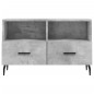 vidaXL Mobile per TV Grigio Cemento 80x36x50 cm Legno Multistrato vidaXL Mobile per TV Grigio Cemento 80x36x50 cm Legno Multistrato