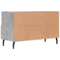 vidaXL Mobile per TV Grigio Cemento 80x36x50 cm Legno Multistrato vidaXL Mobile per TV Grigio Cemento 80x36x50 cm Legno Multistrato