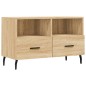 vidaXL Mobile per TV Rovere Sonoma 80x36x50 cm Legno Multistrato vidaXL Mobile per TV Rovere Sonoma 80x36x50 cm Legno Multistrato