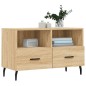 vidaXL Mobile per TV Rovere Sonoma 80x36x50 cm Legno Multistrato vidaXL Mobile per TV Rovere Sonoma 80x36x50 cm Legno Multistrato