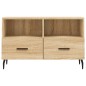vidaXL Mobile per TV Rovere Sonoma 80x36x50 cm Legno Multistrato vidaXL Mobile per TV Rovere Sonoma 80x36x50 cm Legno Multistrato
