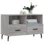 vidaXL Mobile Porta TV Grigio Sonoma 80x36x50 cm in Legno Multistrato vidaXL Mobile Porta TV Grigio Sonoma 80x36x50 cm in Legno Multistrato