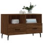 vidaXL Mobile Porta TV Rovere Marrone 80x36x50 cm in Legno Multistrato vidaXL Mobile Porta TV Rovere Marrone 80x36x50 cm in Legno Multistrato