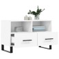 vidaXL Mobile Porta TV Bianco 80x36x50 cm in Legno Multistrato vidaXL Mobile Porta TV Bianco 80x36x50 cm in Legno Multistrato