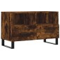 vidaXL Mobile Porta TV Rovere Fumo 80x36x50 cm in Legno Multistrato