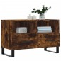 vidaXL Mobile Porta TV Rovere Fumo 80x36x50 cm in Legno Multistrato