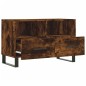 vidaXL Mobile Porta TV Rovere Fumo 80x36x50 cm in Legno Multistrato