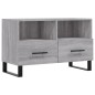 vidaXL Mobile Porta TV Grigio Sonoma 80x36x50 cm in Legno Multistrato vidaXL Mobile Porta TV Grigio Sonoma 80x36x50 cm in Legno Multistrato