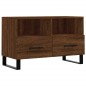 vidaXL Mobile Porta TV Rovere Marrone 80x36x50 cm in Legno Multistrato vidaXL Mobile Porta TV Rovere Marrone 80x36x50 cm in Legno Multistrato