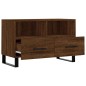 vidaXL Mobile Porta TV Rovere Marrone 80x36x50 cm in Legno Multistrato vidaXL Mobile Porta TV Rovere Marrone 80x36x50 cm in Legno Multistrato