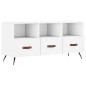 vidaXL Mobile Porta TV Bianco 102x36x50 cm in Legno Multistrato vidaXL Mobile Porta TV Bianco 102x36x50 cm in Legno Multistrato