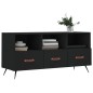 vidaXL Mobile Porta TV Nero 102x36x50 cm in Legno Multistrato vidaXL Mobile Porta TV Nero 102x36x50 cm in Legno Multistrato