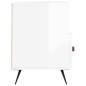 vidaXL Mobile Porta TV Bianco Lucido 102x36x50 cm in Legno Multistrato vidaXL Mobile Porta TV Bianco Lucido 102x36x50 cm in Legno Multistrato