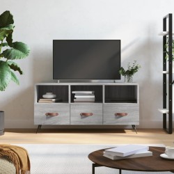vidaXL Mobile TV Grigio Sonoma 102x36x50 cm in Legno Multistrato