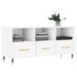 vidaXL Mobile Porta TV Bianco 102x36x50 cm in Legno Multistrato vidaXL Mobile Porta TV Bianco 102x36x50 cm in Legno Multistrato