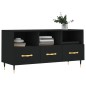 vidaXL Mobile Porta TV Nero 102x36x50 cm in Legno Multistrato vidaXL Mobile Porta TV Nero 102x36x50 cm in Legno Multistrato