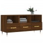 vidaXL Mobile TV Rovere Marrone 102x36x50 cm in Legno Multistrato