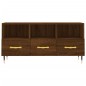 vidaXL Mobile TV Rovere Marrone 102x36x50 cm in Legno Multistrato