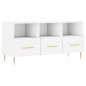vidaXL Mobile Porta TV Bianco 102x36x50 cm in Legno Multistrato vidaXL Mobile Porta TV Bianco 102x36x50 cm in Legno Multistrato