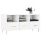 vidaXL Mobile Porta TV Bianco 102x36x50 cm in Legno Multistrato vidaXL Mobile Porta TV Bianco 102x36x50 cm in Legno Multistrato