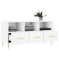 vidaXL Mobile Porta TV Bianco 102x36x50 cm in Legno Multistrato vidaXL Mobile Porta TV Bianco 102x36x50 cm in Legno Multistrato