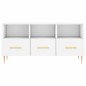 vidaXL Mobile Porta TV Bianco 102x36x50 cm in Legno Multistrato vidaXL Mobile Porta TV Bianco 102x36x50 cm in Legno Multistrato
