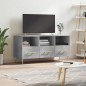 vidaXL Mobile Porta TV Grigio Cemento 102x36x50 cm Legno Multistrato