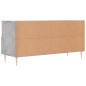 vidaXL Mobile Porta TV Grigio Cemento 102x36x50 cm Legno Multistrato