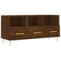 vidaXL Mobile TV Rovere Marrone 102x36x50 cm in Legno Multistrato vidaXL Mobile TV Rovere Marrone 102x36x50 cm in Legno Multistrato