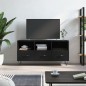 vidaXL Mobile Porta TV Nero 102x36x50 cm in Legno Multistrato vidaXL Mobile Porta TV Nero 102x36x50 cm in Legno Multistrato