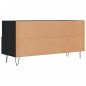 vidaXL Mobile Porta TV Nero 102x36x50 cm in Legno Multistrato vidaXL Mobile Porta TV Nero 102x36x50 cm in Legno Multistrato