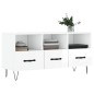 vidaXL Mobile Porta TV Bianco Lucido 102x36x50 cm in Legno Multistrato vidaXL Mobile Porta TV Bianco Lucido 102x36x50 cm in Legno Multistrato