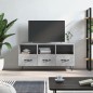 vidaXL Mobile Porta TV Grigio Cemento 102x36x50 cm Legno Multistrato vidaXL Mobile Porta TV Grigio Cemento 102x36x50 cm Legno Multistrato
