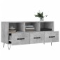 vidaXL Mobile Porta TV Grigio Cemento 102x36x50 cm Legno Multistrato vidaXL Mobile Porta TV Grigio Cemento 102x36x50 cm Legno Multistrato