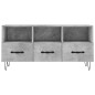 vidaXL Mobile Porta TV Grigio Cemento 102x36x50 cm Legno Multistrato vidaXL Mobile Porta TV Grigio Cemento 102x36x50 cm Legno Multistrato