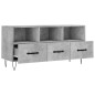 vidaXL Mobile Porta TV Grigio Cemento 102x36x50 cm Legno Multistrato vidaXL Mobile Porta TV Grigio Cemento 102x36x50 cm Legno Multistrato