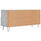vidaXL Mobile Porta TV Grigio Cemento 102x36x50 cm Legno Multistrato vidaXL Mobile Porta TV Grigio Cemento 102x36x50 cm Legno Multistrato
