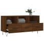vidaXL Mobile TV Rovere Marrone 102x36x50 cm in Legno Multistrato vidaXL Mobile TV Rovere Marrone 102x36x50 cm in Legno Multistrato