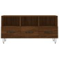 vidaXL Mobile TV Rovere Marrone 102x36x50 cm in Legno Multistrato vidaXL Mobile TV Rovere Marrone 102x36x50 cm in Legno Multistrato