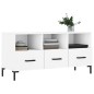 vidaXL Mobile Porta TV Bianco 102x36x50 cm in Legno Multistrato vidaXL Mobile Porta TV Bianco 102x36x50 cm in Legno Multistrato