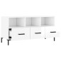 vidaXL Mobile Porta TV Bianco Lucido 102x36x50 cm in Legno Multistrato vidaXL Mobile Porta TV Bianco Lucido 102x36x50 cm in Legno Multistrato